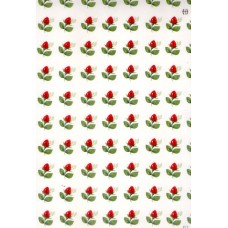 Ref. 79371 - Decalque botão vermelho pequeno